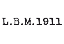 L.B.M. 1911